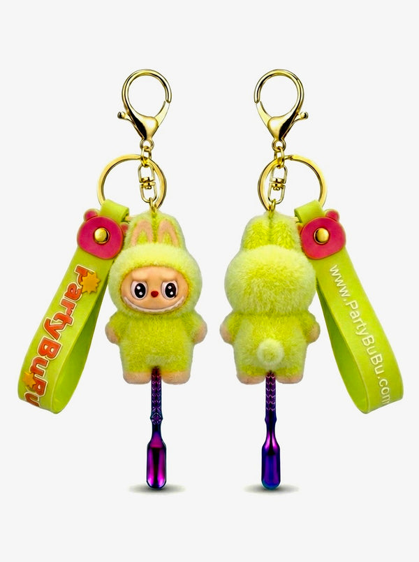 Light green Bubu Keychain Spoon Standing up